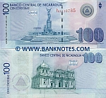 Nicaragua 100 Cordobas 2007 (A/1 04973809) UNC