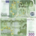 European Union 300 Euro Eros (Not Real Money) (XP0815-4711190) UNC